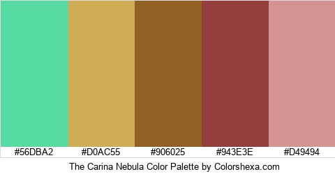 The Carina Nebula Color Colors Logo