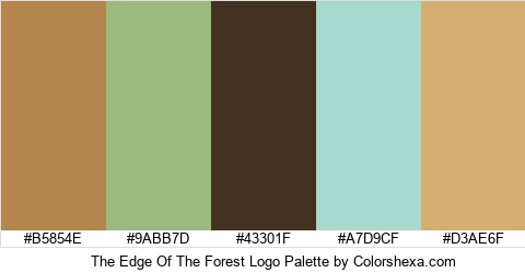 The Edge Of The Forest Logo Colors Logo