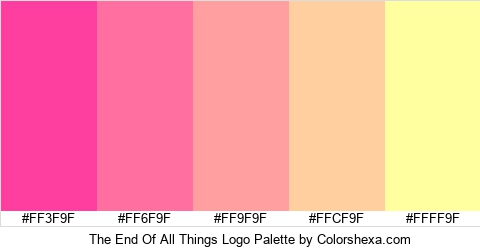 The End Of All Things Logo Colors Logo