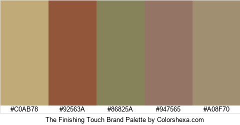 The Finishing Touch Brand Colors Logo