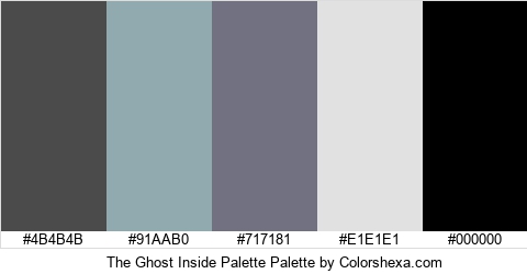 The Ghost Inside Palette Colors Logo