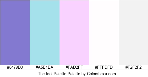 The Idol Palette Colors Logo