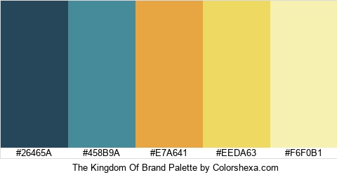The Kingdom Of Brand Colors Logo