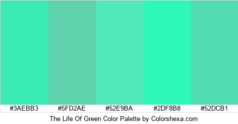 The Life Of Green Color Colors Logo