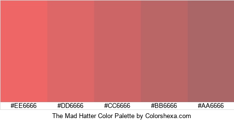 The Mad Hatter Color Colors Logo