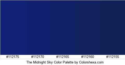 The Midnight Sky Color Colors Logo
