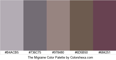 The Migraine Color Colors Logo