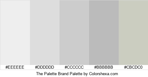 The Palette Brand Colors Logo
