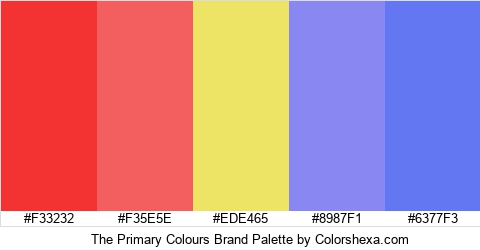 The Primary Colours Brand Colors Logo