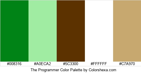The Programmer Color Colors Logo