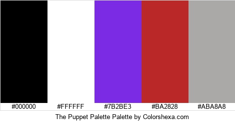 The Puppet Palette Colors Logo