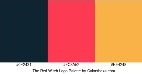 The Red Witch Logo Colors Logo