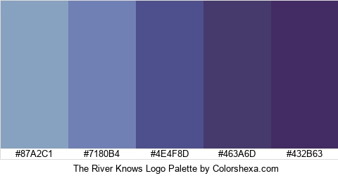 The River Knows Logo Colors Logo