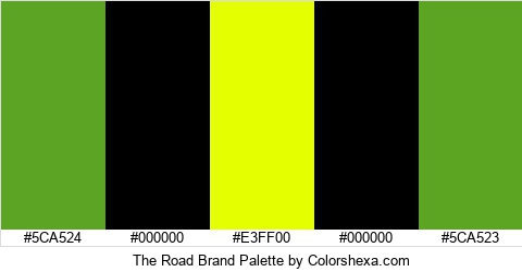 The Road Brand Colors Logo