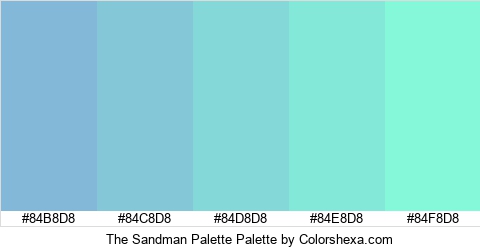 The Sandman Palette Colors Logo
