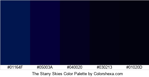 The Starry Skies Color Colors Logo