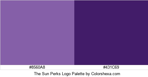 The Sun Perks Logo Colors Logo