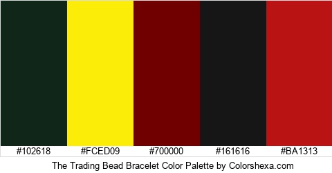 The Trading Bead Bracelet Color Colors Logo