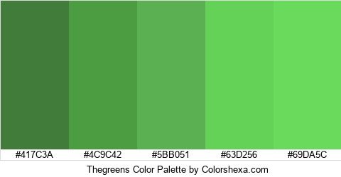 Thegreens Color Colors Logo