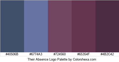 Their Absence Logo Colors Logo