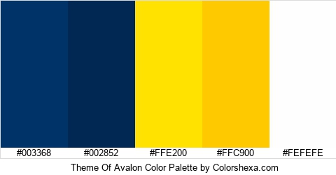 Theme Of Avalon Color Colors Logo