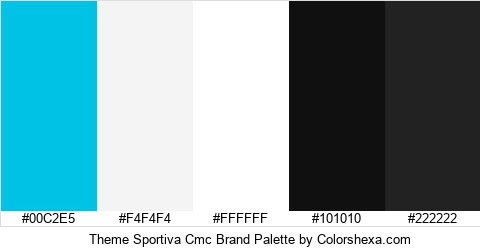 Theme Sportiva Cmc Brand Colors Logo