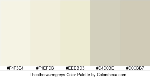 Theotherwarmgreys Color Colors Logo