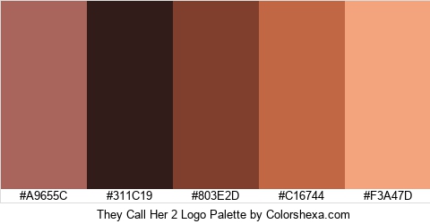 They Call Her 2 Logo Colors Logo