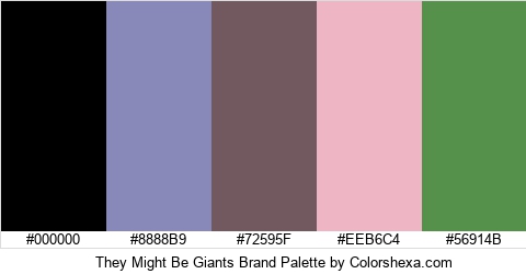 They Might Be Giants Brand Colors Logo