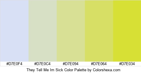 They Tell Me Im Sick Color Colors Logo