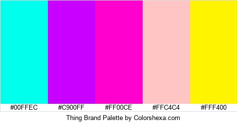 Thing Brand Colors Logo
