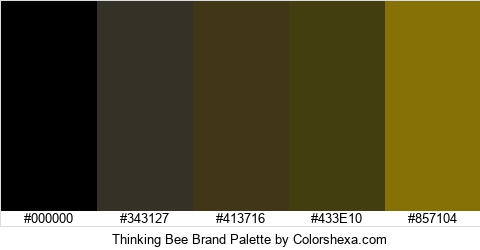 Thinking Bee Brand Colors Logo