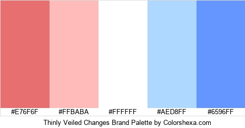 Thinly Veiled Changes Brand Colors Logo