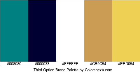 Third Option Brand Colors Logo