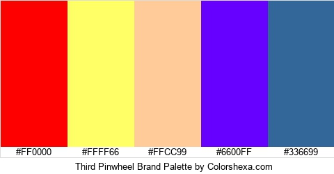 Third Pinwheel Brand Colors Logo