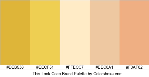 This Look Coco Brand Colors Logo