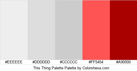 This Thing Palette Colors Logo