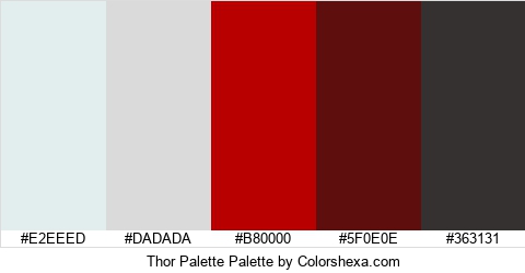 Thor Palette Colors Logo