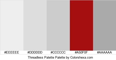 Threadless Palette Colors Logo