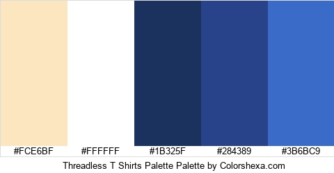 Threadless T Shirts Palette Colors Logo