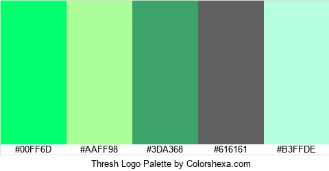 Thresh Logo Colors Logo