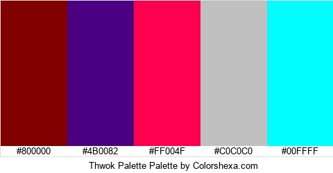 Thwok Palette Colors Logo