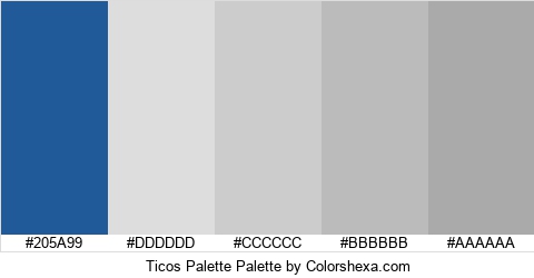 Ticos Palette Colors Logo