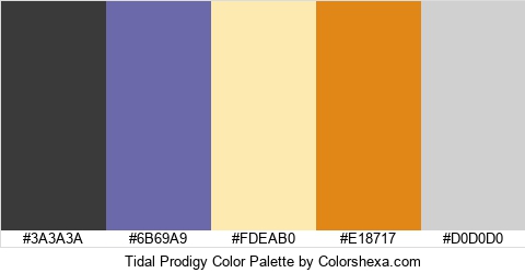 Tidal Prodigy Color Colors Logo