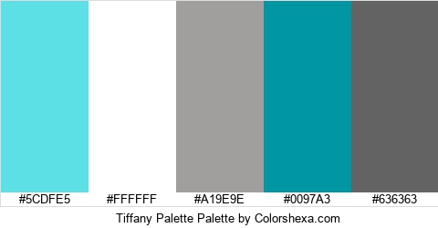 Tiffany Palette Colors Logo