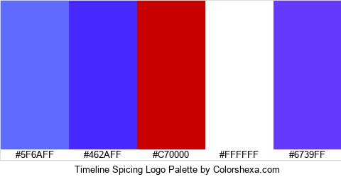 Timeline Spicing Logo Colors Logo