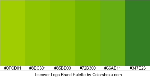 Tiscover Logo Brand Colors Logo