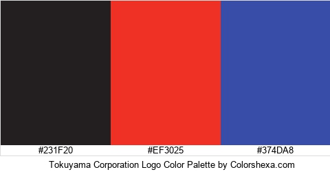 Tokuyama Corporation Logo Color Colors Logo