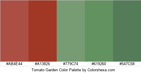 Tomato Garden Color Colors Logo