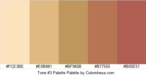 Tone #3 Palette Colors Logo